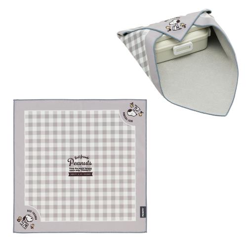 スケーター(Skater) くっつくランチクロス 結ばずカンタン SNOOPY スヌーピー PEANUT KBST43
