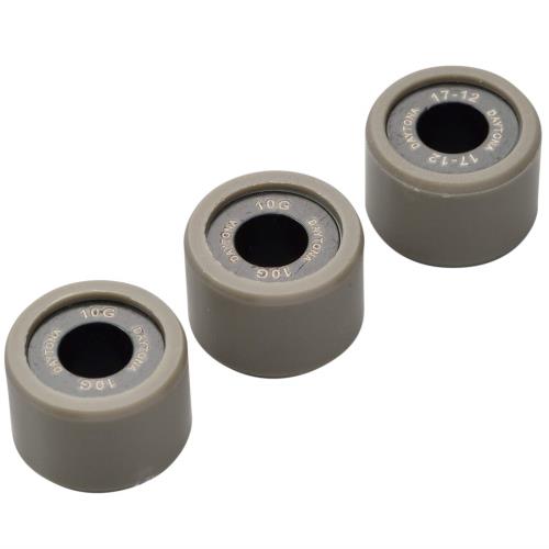 デイトナ(Daytona) バイク用 DWR ウエイトローラー φ17×12mm 10.0g 方向指定なし 3個セット 90499