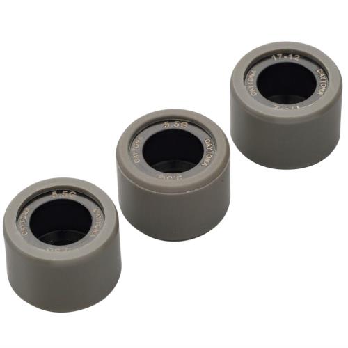 デイトナ(Daytona) バイク用 DWR ウエイトローラー φ17×12mm 5.5g 方向指定なし 3個セット 90490