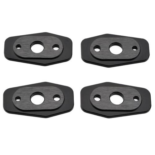 デイトナ(Daytona) バイク ウインカーステー M8サイズ用 Vストローム650など適合 アルミ製 ウインカーホルダープレート SUZUKI1 4枚入り(...