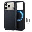 NIMASO iPhone 17 Pro 用 ケース MagSafe対応 プレミアムPUレザーケース 全面保護 耐衝撃 米軍MIL規格 SGS認証 iPhone 17 Pro 対応 マグネット充電対応 カメラコントロールボタン付き スマホケース 磁力強化 傷防止 アイフォン 17 Pro 対応 カバー(雅革シリーズ)NSC25F1672