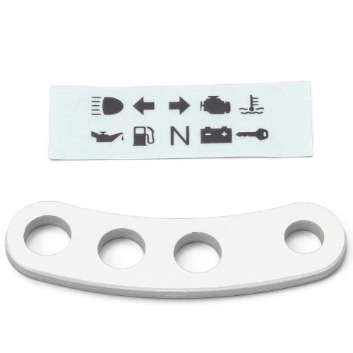 デイトナ(Daytona) バイク用 インジケーターステー バナナタイプ / 3連 67507