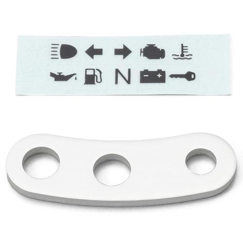 デイトナ(Daytona) バイク用 インジケーターステー バナナタイプ2連67506