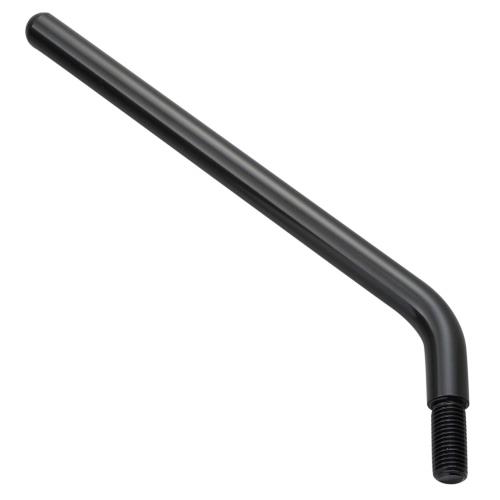 デイトナ(Daytona) バイク ミラー 補修品 オフセットバー ハイビジミラー ハイタイプ 10mm正ネジ ブラック 1本入り 15997