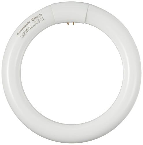 パナソニック 丸形蛍光灯(FCL) パルック 20W形 G10q ナチュラル色 FCL20ENW18F