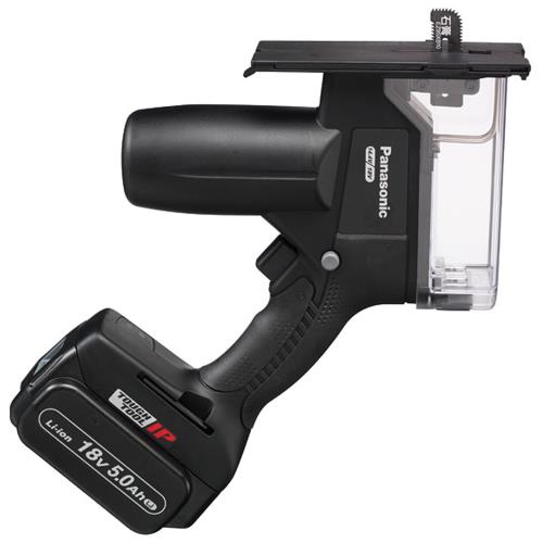 パナソニック(Panasonic) 充電角穴カッター 18V 5.0Ah電池パック×2個/充電器/ケース付 デュアル (14.4V..