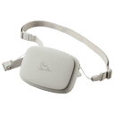 【2021年モデル】エレコム USB扇風機 「flow flow flow」 FAN-U216WH 充電式 ハンズフリー 3段階風量調節 ネックストラップ・クリップ付 卓上用スタンド ホワイト