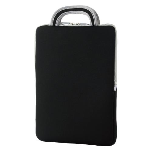 エレコム パソコンケース PCケース GIGAスクール オンライン学習 タブレット学習 ランドセル対応 11.6インチまで PC・タブレット用 ipad 10.2インチ 他 耐衝撃 撥水加工 ネームタグ付 ハンドル付 ブラック BM-IBHPFV11BK