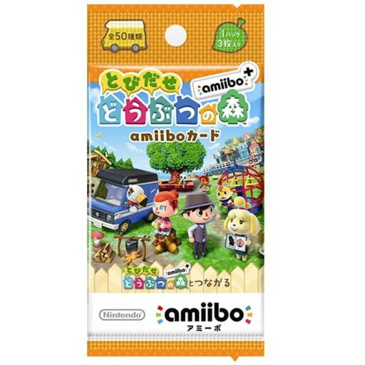 amiibo+カード とびだせどうぶつの森 amiiboプラスカード 1パック amiibo+カード とびだせどうぶつの森 amiiboプラスカード 1パック