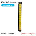 ピックルボールピッカー ピックアップチューブ ボール拾い テニスボールピッカー 練習用 省力回収 ピックルボール12個付き 172pcbp01