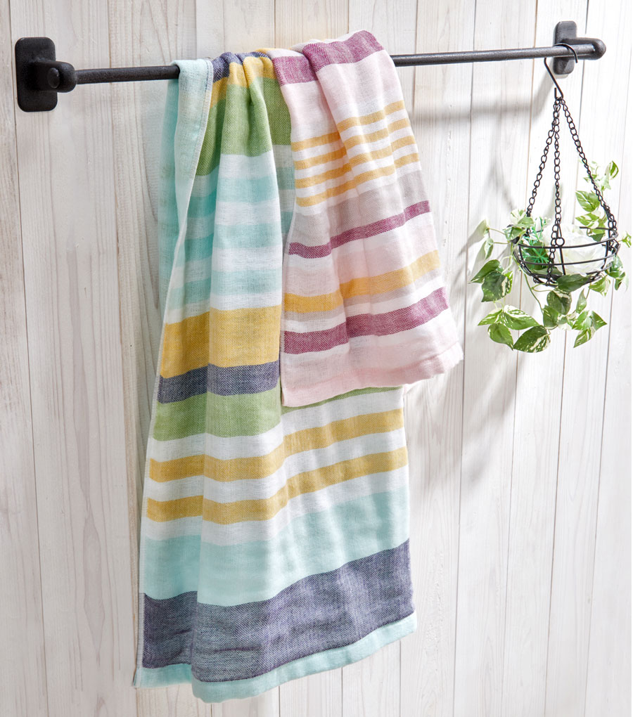 今治産五重織ガーゼバスタオル 国産バスタオル　ガーゼタオル