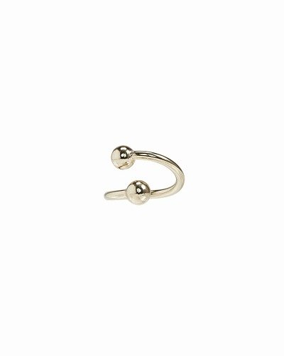 JUSTINE CLENQUET ジュスティーヌクランケ Selma gold earcuff / ring イヤーカフ / リング