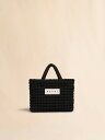 【正規取扱店販売品】MARNI マルニ ブラック Puff スモールトートバッグ