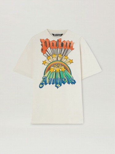 Palm Angels p[GWFX PALM ANGELS RAINBOW T-SHIRT TVc