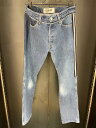 【正規取扱店販売品】QBISM REMAKE DENIM PANTS キュビズム リメイクデニムパンツ