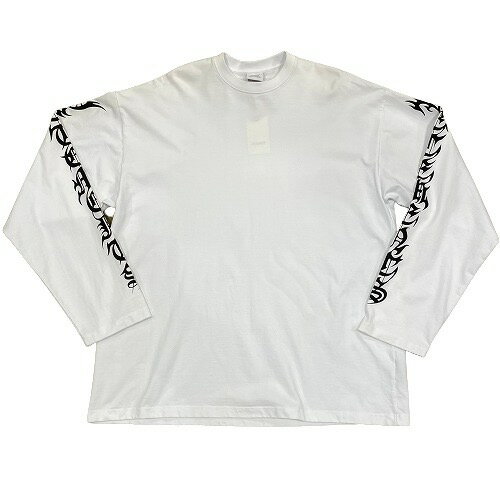 VETEMENTS Fg LOGO LONGSLEEVE T-SHIRT ST