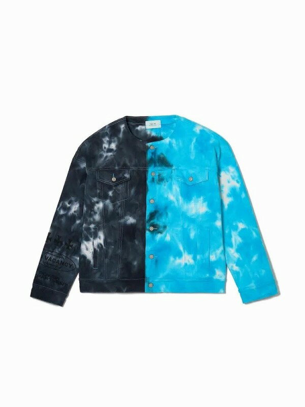 TAIN DOUBLE PUSH ^C_uvbV POWER DEPARTMENT UNEVEN DYEING JACKET SUNSET