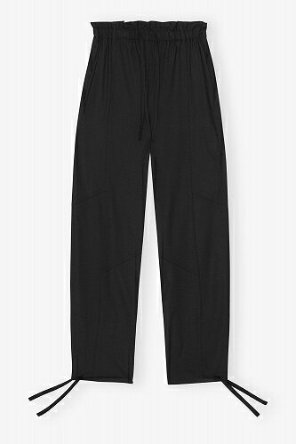 【正規取扱店販売品】GANNI ガニー Black Drapey Melange Elasticated Waist
