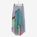 th products TARO HORIUCHI (WOMEN'S) Printed Pleated Skirt vgXJ[g