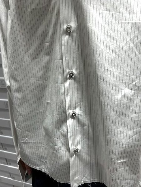 【正規取扱店販売品】SONIA CARRASCO CUT NECK SHIRT POPELIN / ご注文確認後即日発送
