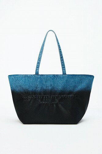 乐天商城 - 【正規取扱店販売品】alexanderwang Ryan Punch コーティングデニム ラージトート