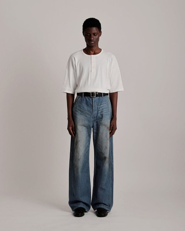 乐天商城 - 【正規取扱店販売品】T.T (Taiga Takahashi)　LOT.717 PAINTER PANTS WITH BUCKLE