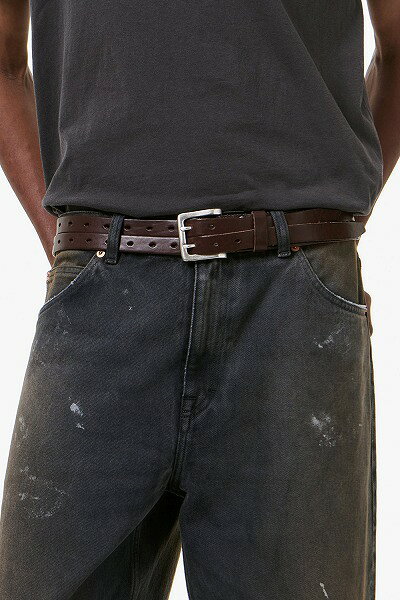 WONDERCUBE ONLINEの【正規取扱店販売品】OUR LEGACY SPLIT BELT Oily Brown Leather｜アングル3