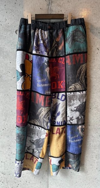 樂天商城 - 【正規取扱店販売品】KHOKI　Patchworked Silk Pants