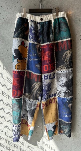 樂天商城 - 【正規取扱店販売品】KHOKI　Patchworked Silk Pants