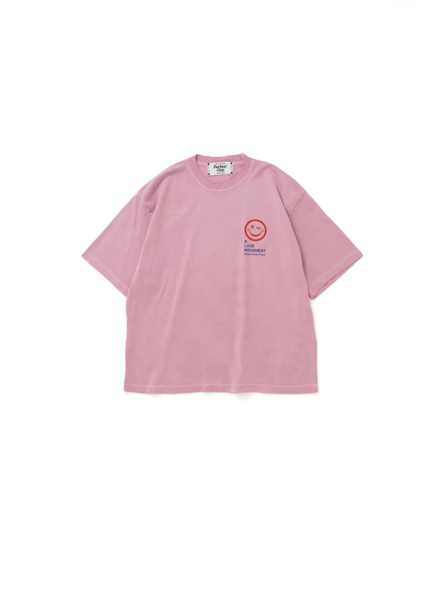 樂天商城 - 【正規取扱店販売品】Perfect ribs®︎×A LOVE MOVEMENT】SMILE ALM / Short Sleeve T Shirts