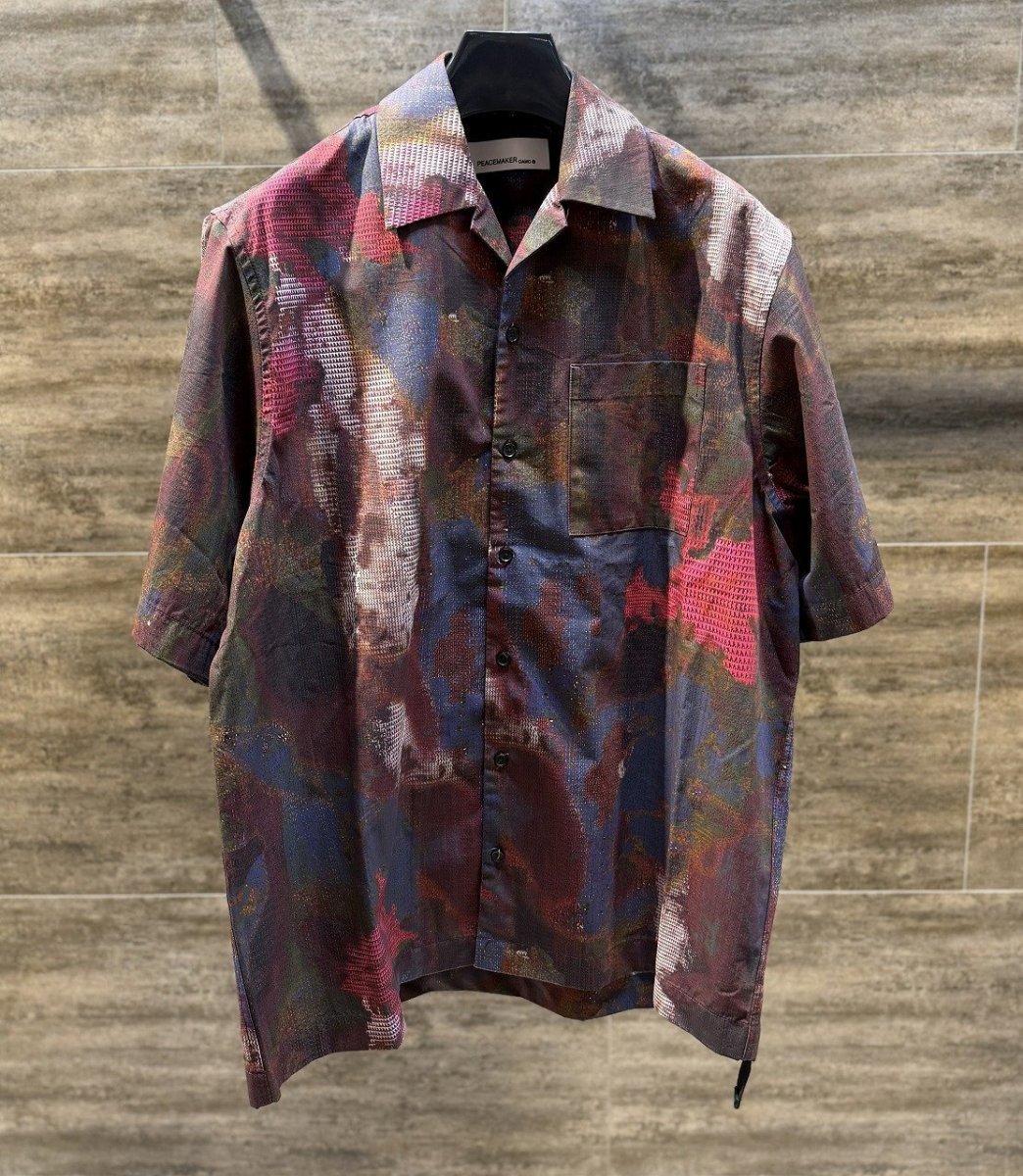 PEACEMAKER OAMC Boxy S/S Shirt Bloom Allover Print