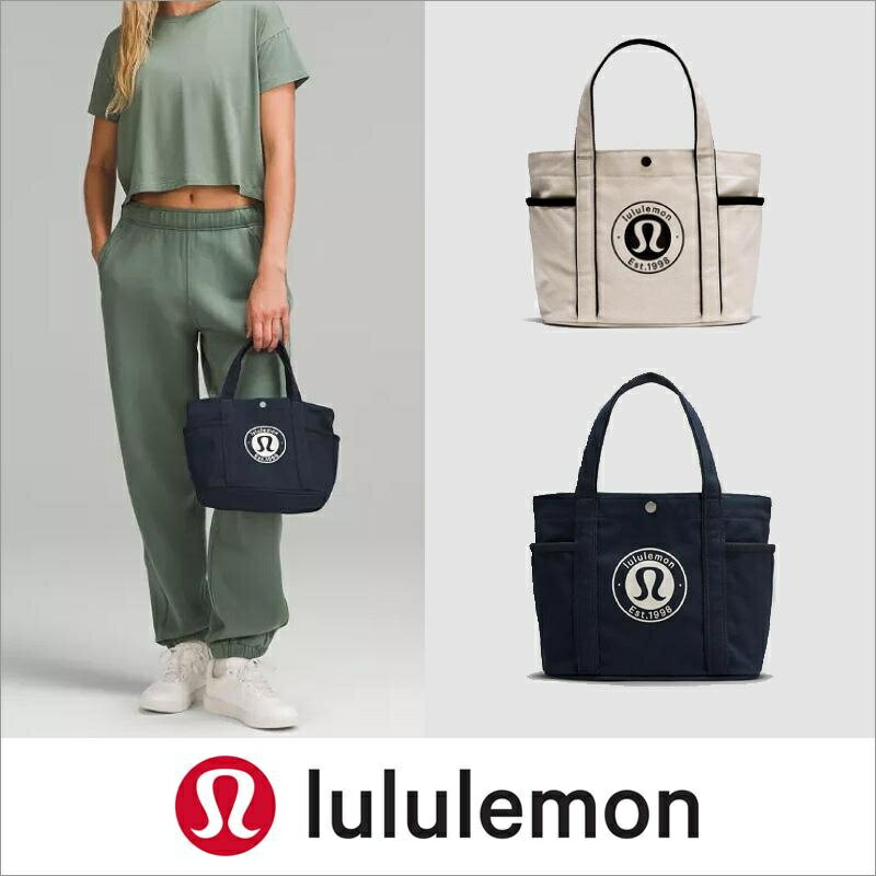 Other - ルルレモン lululemon Daily Multi-Pocket Mini Canvas Tote Bag 6.5L ミニトートバッグ ランチバッグ キャンバス ロゴ入り レディース カジュアル ブランド