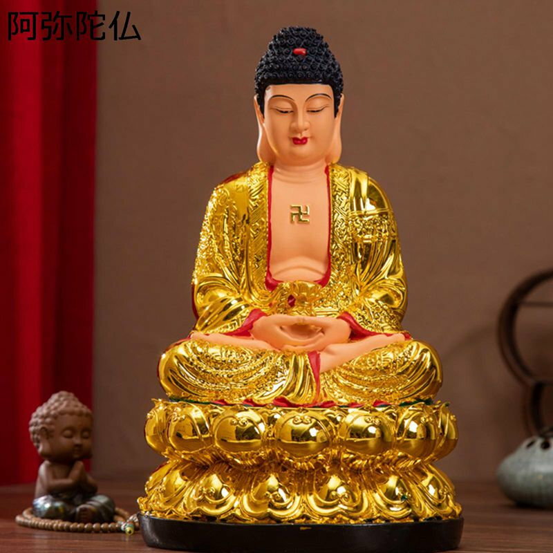 風水グッズ 仏壇仏像 置物 縁起物 座像 開運グッズ 邪気除け 厄除け お守り 樹脂製 彫像飾り 彫刻 イン..