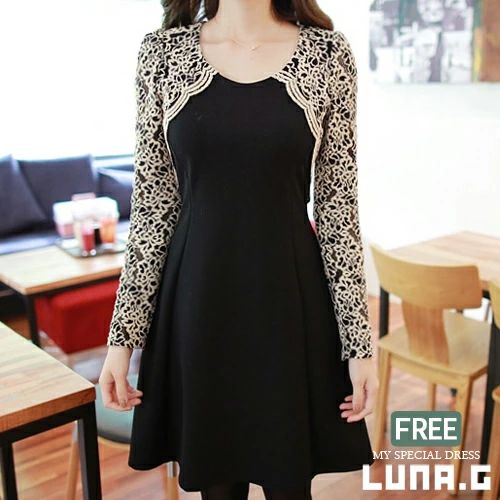 きれいめ ワンピース おしゃれ 入学式 入園式 卒業式 卒園式 レディース 韓国 ファッション 七五三 お宮参り 服装 母親 同窓会 結婚式 二次会 お呼ばれ オフィス 通勤 OL 上品 大人 かわいい レース フレア 体型カバー[spd]