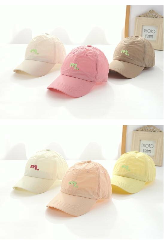 子供用 カラバリ豊富 帽子 夏 薄手 男の子 女の子 野球帽 速乾 選べるカラー 通気性 日よけ キャップ 韓国 シンプル 男女兼用 カジュアル 調節可能 軽量 カーブつば