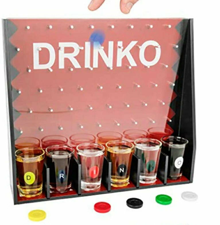 飲酒ゲーム 落下爆弾バケツワインゲームワインラックヨーロッパと米国人気のあるバーのおもちゃ飲酒ゲ..