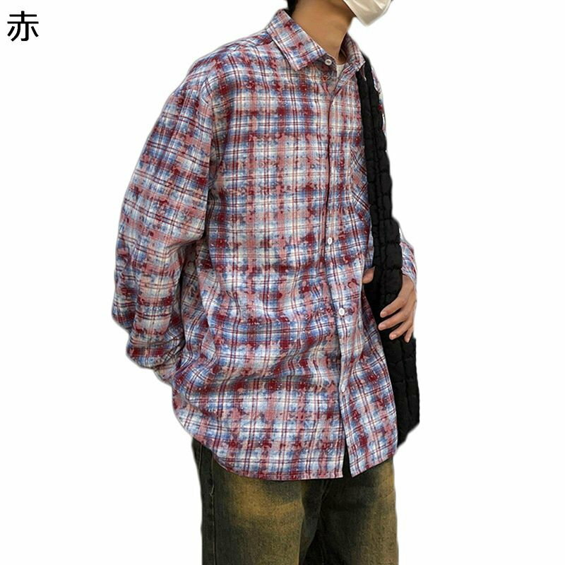 シャツジャケットチェックシャツメン...