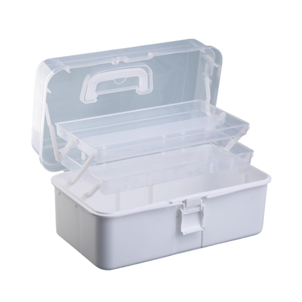 ツールボックス 大容量 救急箱 収納ボックス おしゃれ 家族用 大きい収納箱 子供のおもちゃ箱 多層 子..
