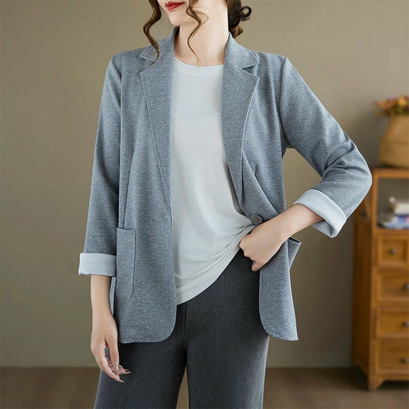 年秋 新作 レディース トレンディブレザー スリムフィット アート系