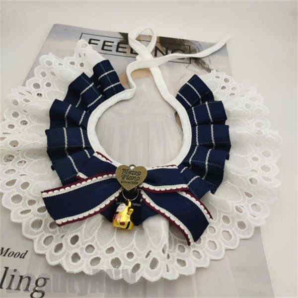 新生活 ペット用涎掛け 犬 猫 首飾り リボン チョーカー アクセサリー おしゃれ フリル おめかし 写真..