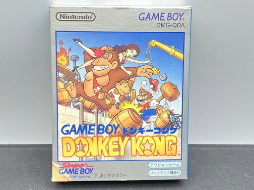 【中古】【動作確認済】【 箱説あり】ドンキーコング GBソフト<レトロゲーム>(代引き不可)6572 【中古】【動作確認済】【 箱説あり】ドンキーコング GBソフト<レトロゲーム>(代引き不可)6572