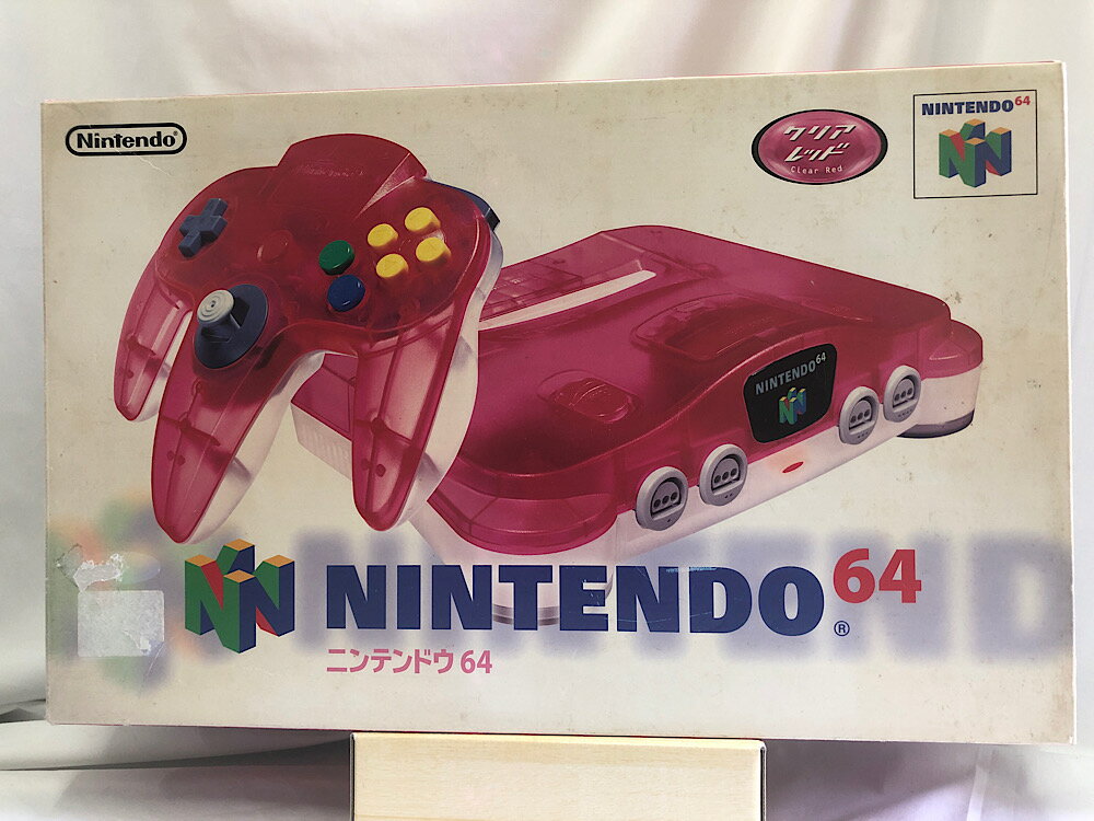 楽天市場】nintendo64 コントローラー クリアレッドの通販 楽天市場】nintendo64 コントローラー クリアレッドの通販