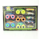 【中古】【未開封】MONSTER TRUCKS(モンスタートラック) グローインザダーク コレクション 10パック「Hot Wheels(ホットウィール)」<おもちゃ>(代引き不可)6602