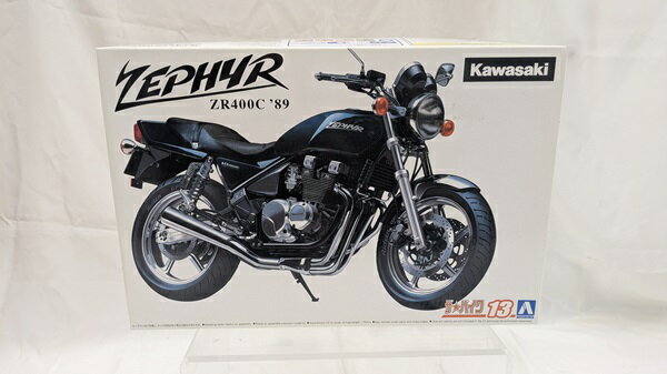 【中古】【未組立】1/12 カワサキ ZR400C ZEPHYR ’89 「ザ・バイクシリーズ No.13」 [063958]＜プラモデル＞（代引き不可）6512