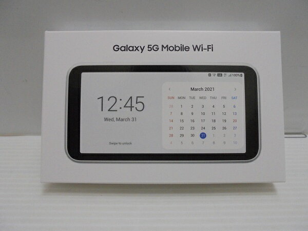 【中古】【美品】Galaxy 5G Mobile Wi-Fi SCR01SWU ホワイト WiFi＜その他＞（代引き不可）6546