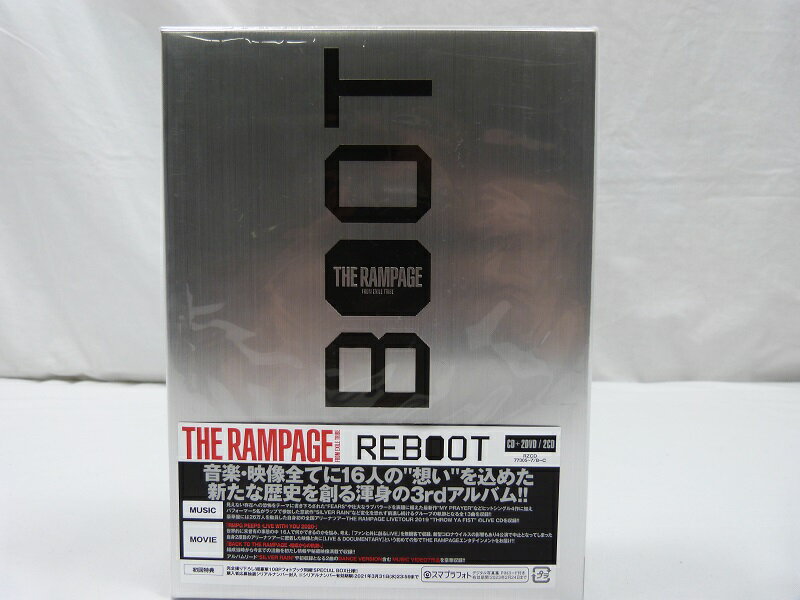 【大特価】【中古】REBOOT(豪華盤 3CD+2DVD)＜CD＞（代引き不可）6600
