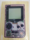 【中古】【動作確認済】ゲームボーイポケット本体 クリアパープル<レトロゲーム>(代引き不可)6552