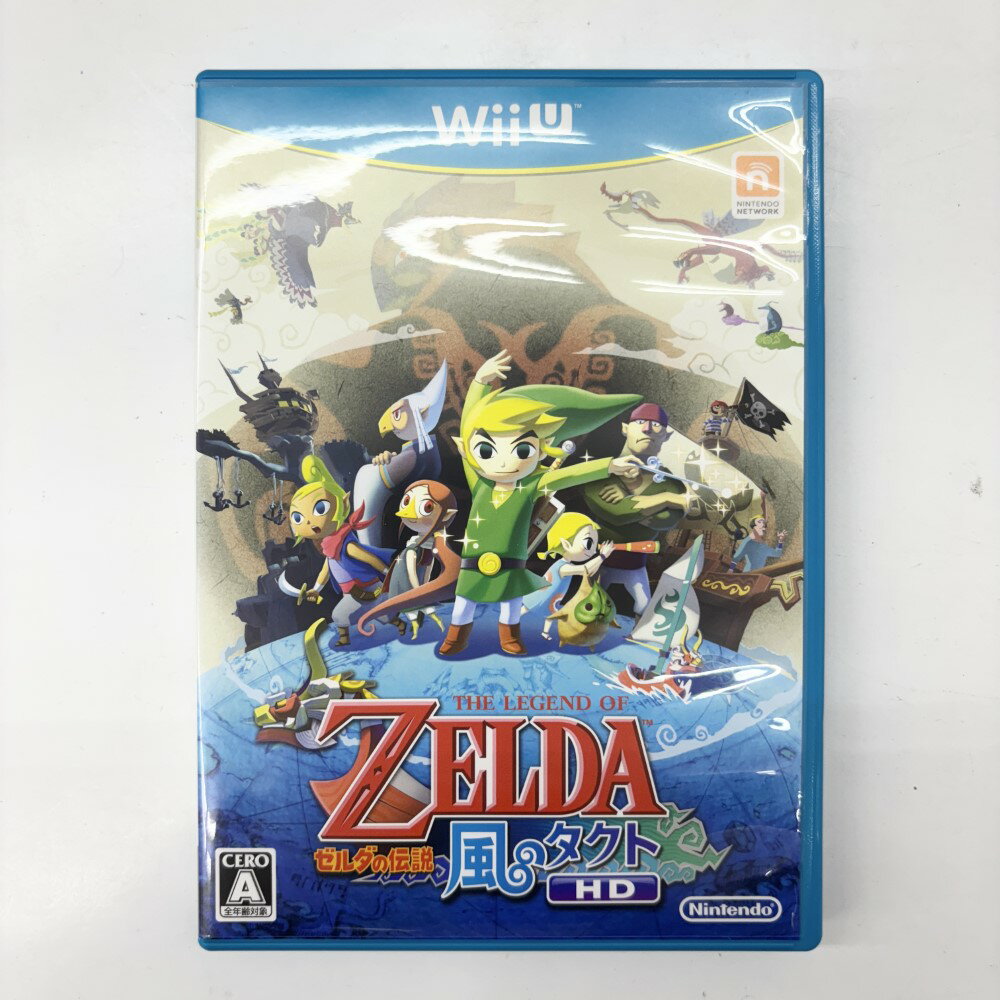 【中古】【動作未確認】WiiUソフト ゼルダの伝説 風のタクトHD<レトロゲーム>(代引き不可)6585