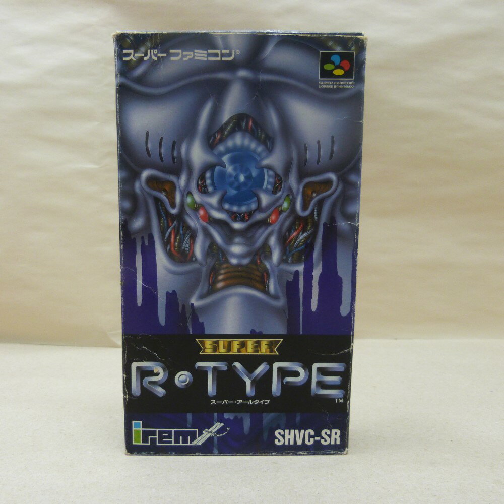 【中古】【箱説あり】スーパーファミコン スーパーR・TYPE SHVC-SR レトロゲーム<レトロゲーム>(代引き不可)6600