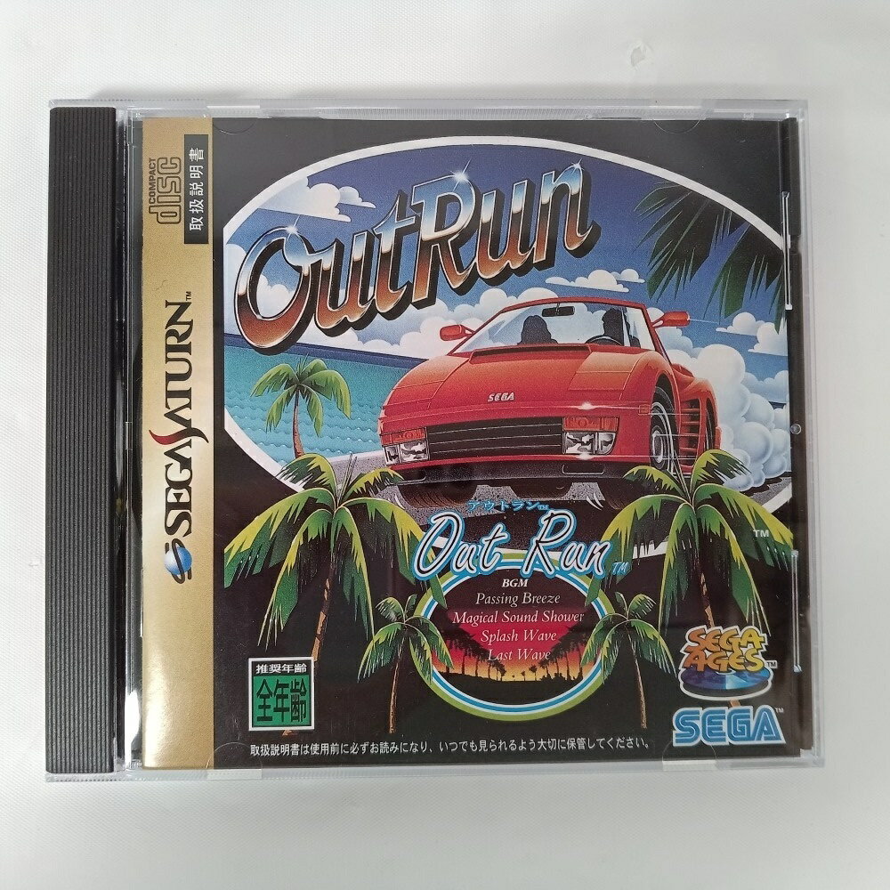 【中古】【開封品】【動作未確認】セガサターンソフト アウトラン<レトロゲーム>(代引き不可)6556